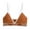 Coffee, variant on Women's Athletic Lightly Lined Triangle Bralette