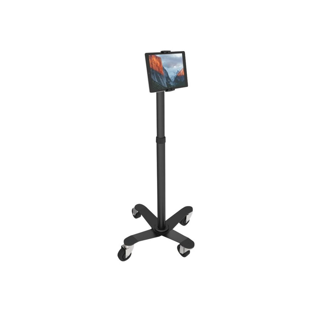 Compulocks Rolling VESA Medical Floor Stand With Universal Tablet