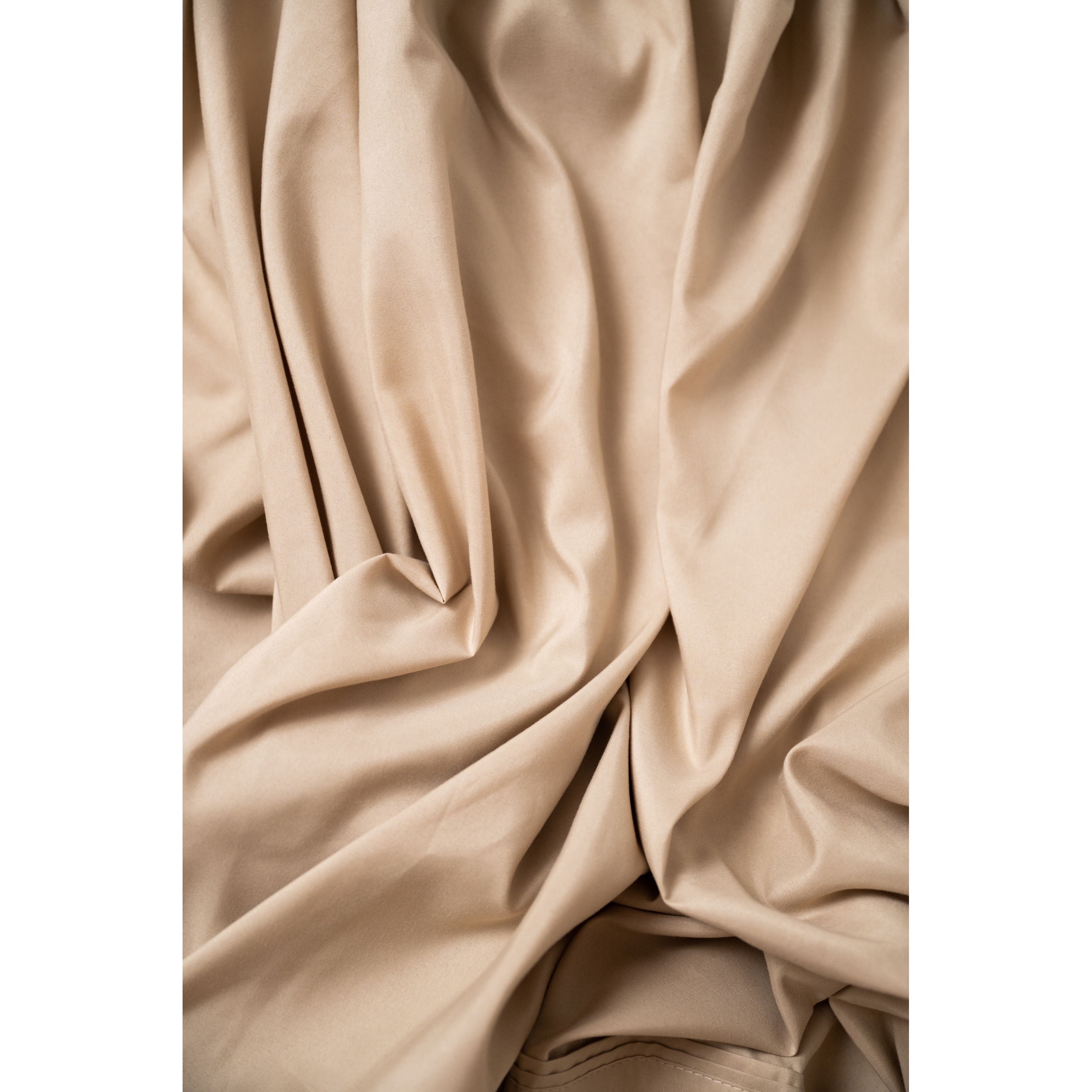 4-Piece Khaki Microplush and Bamboo Full Hypoallergenic Sheet Set 66058
