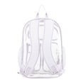 thumbnail image 4 of Eastsport Unisex 16" Junction Cargo Clear Backpack, Lavender Fog, 4 of 7