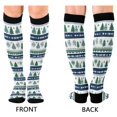 thumbnail image 2 of joogoo Winter Christmas Snowflake Long Socks Women Men Knee High Sock, 2 of 8
