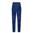 thumbnail image 5 of Awdenio Sweatpants for Women New Arrivals Fashion Star Printed Casual Drawstring Sports Ankle Binding Joggers withpockets, 5 of 5