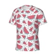 thumbnail image 3 of Rocae Watermelon for Men's Moisture-Wicking Crew Tee - T-Shirt for Sports, Outdoor Activities, and Casual WearMedium, 3 of 9