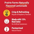 thumbnail image 4 of Prairie Farms, Raspberry Lemonade, Half Gallon, 64 Fl Oz, 4 of 7