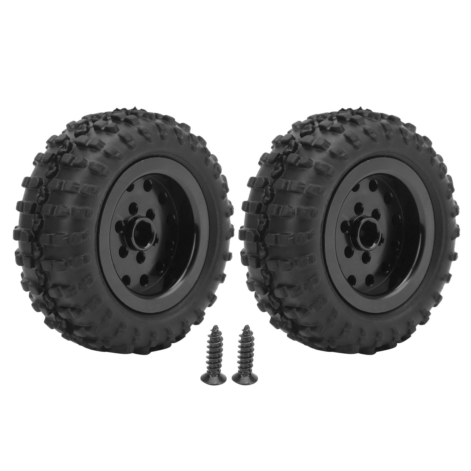 Details about   2Pcs 52mm Al Alloy Rear Tire Equipment For WPL D12 1/10 RC Truck Vehicle Red