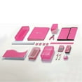 thumbnail image 3 of Enday Card Holder Box for Index, Note and Blank Flash Cards Office and School Supplies Pink, 3 of 7