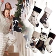 thumbnail image 3 of SGACAI Medias navideñas con estampado de vaca, calcetines navideños con estampado de vaca de gran tamaño, 3 of 6