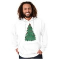thumbnail image 5 of Classic Vintage Christmas Tree Unisex Plus Fleece Graphic Hoodie Brisco Brands 3X, 5 of 6