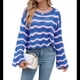 thumbnail image 1 of Traje de Baño de Crochet para Mujer, Vestido de Tejida, para Vacaciones, Verano 2025 Azul L, 1 of 10