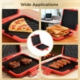 thumbnail image 6 of Microwave Sandwich Maker, Portable Sandwich Maker with Silicone Cover, Full Wrap Toastie Panini Press with Cast Iron Heating Plate, Fast Breakfast Cooking Tool for Home, Office, Travel, 6 of 6
