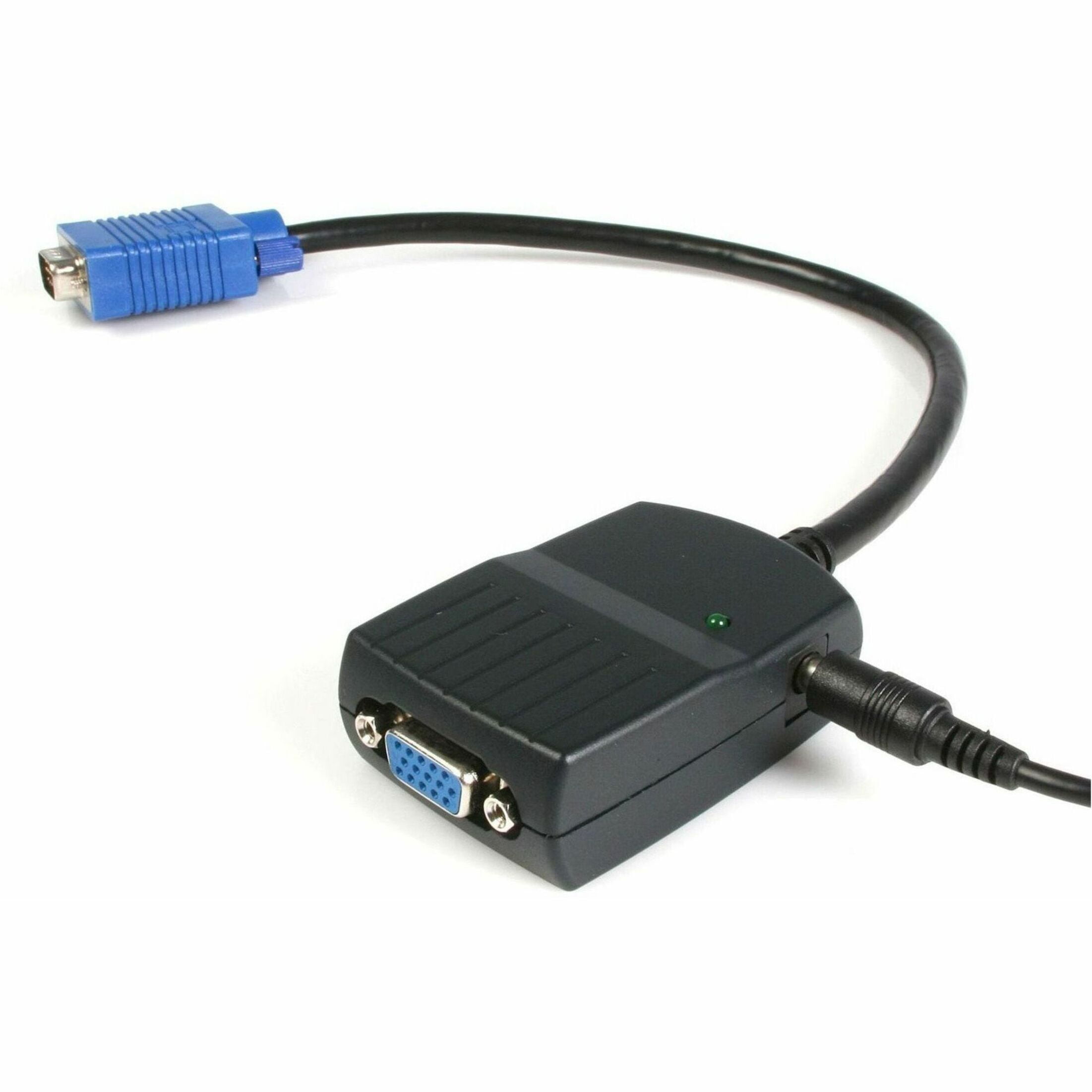 StarTech.com ST122LE 2 Port VGA Video Splitter Cable - USB Powered