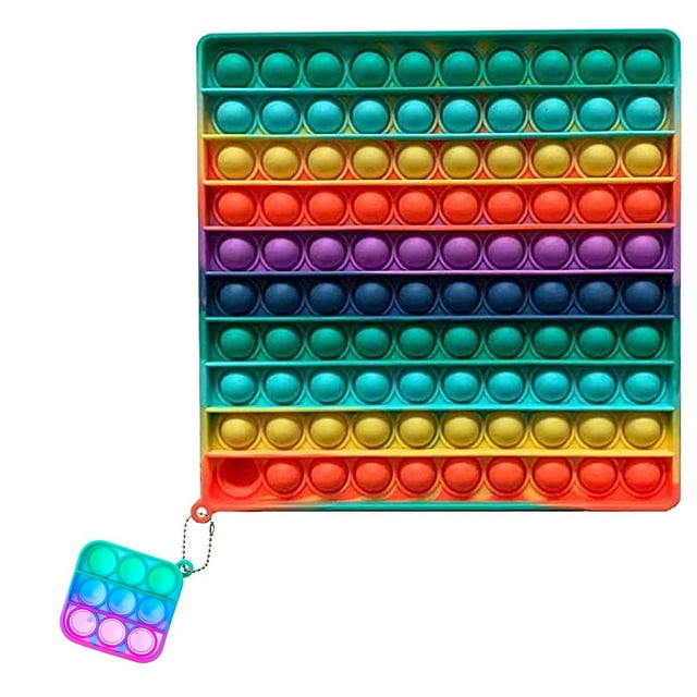 Juguete sensorial Push Bubble Fidget para aliviar el estrés del autismo