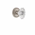 thumbnail image 3 of Grandeur Biarritz Crystal Door Knob with Soleil Rosette, 3 of 6