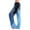 Blue, variant on Women's High-Waisted Color Block Yoga Pants Comfortable, Breathable, and Stretchable Workout Leggings