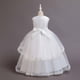 thumbnail image 4 of Vestido Para Niñas, Ropa Para Niñas, Vestido Para Niños, Vestido De Princesa Sin Mangas, Vestido De Malla De Flores, Falda, Vestido De Tutú Blanco Odeerbi LM103-5661, 4 of 7