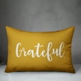 thumbnail image 3 of Creative Products Grateful in Mustard 14 x 20 Spun Poly Pillow, 3 of 3