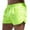 Green, variant on Idoravan Mens Casual Summer Shorts Solid Breathable Elastic Waist Quick Dry Sports Beach Pants