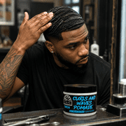 OKAY Men's Curl and Wave Pomade, Strong Hold and Shine Hair Pomade for Men, 4 oz