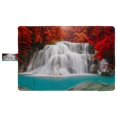 thumbnail image 4 of PKQWTM Waterfall in deep rain forest jungle Book Cover Book Protector Book Sleeve Book Pouch Book Bag 6x9 inch, 4 of 4