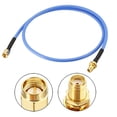 thumbnail image 2 of Uxcell SMA Extension Cables SMA Male to SMA Female Antenna RF Coax Cable RG402 0.6M/2Ft, 2 of 5