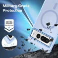 thumbnail image 3 of For Google Pixel 7 Pro Case Mag Safe Magnetic Shockproof Slim Matte Cover, 3 of 6