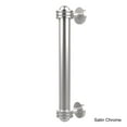 thumbnail image 3 of Allied Brass 8-in Door Pull with Dotted Accents, Polished Nickel, 3 of 5