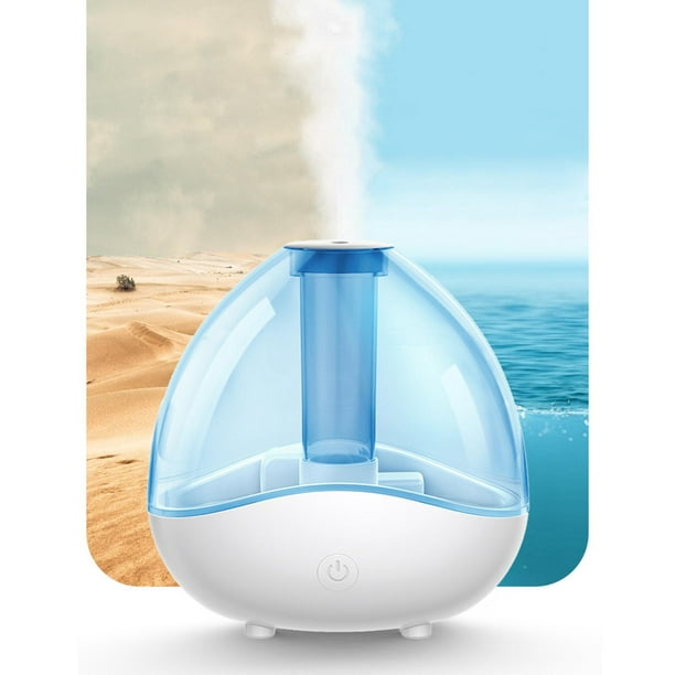 Humidificador Ultrasónico Portátil De Niebla Fría, 1 Litro | Silencioso, Hasta 20 Horas, Para Dormitorio, Coche Y Guardería