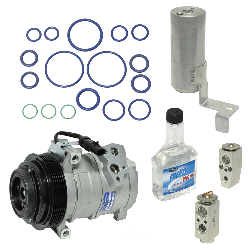 A/C Compressor and Component Kit -- Compressor Replacement Kit Fits select: 2009-2010 VOLKSWAGEN ROUTAN SEL