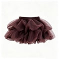 thumbnail image 3 of Guitiannn Girls Summer Tiered Tutu Skirt Ballerina Short Skirt for Toddler Kids Fashionable A Line Partywear Kids Pleated Skirt, 3 of 5
