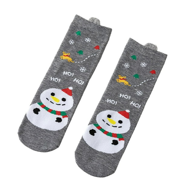 Calcetines navideños para mujer, calcetines coloridos para las fiestas, calcetines navideños para invierno Estilo M