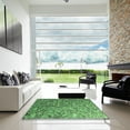 thumbnail image 7 of Ahgly Company Machine Washable Indoor Rectangle Transitional Jungle Green Area Rugs, 8' x 10', 7 of 7