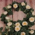 thumbnail image 5 of Fake Rose Vine Garland for Hotel Wedding Home Decoration, 5 of 5