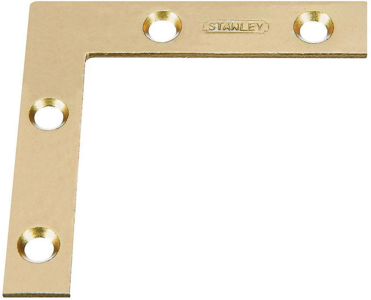 brass flat corner brace