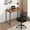 Vintage+Black, variant on Dkelincs 32 inch Computer Desk and Chair Set Home Office Modern Wood Study Desk & Mesh Ergonomic Height Adjustable Office Chair for Small Spaces, Vintage & Black