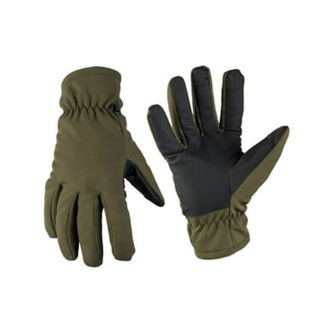 MIL-TEC Thinsulate Softshell Gloves, Olive Drab, Extra Large
