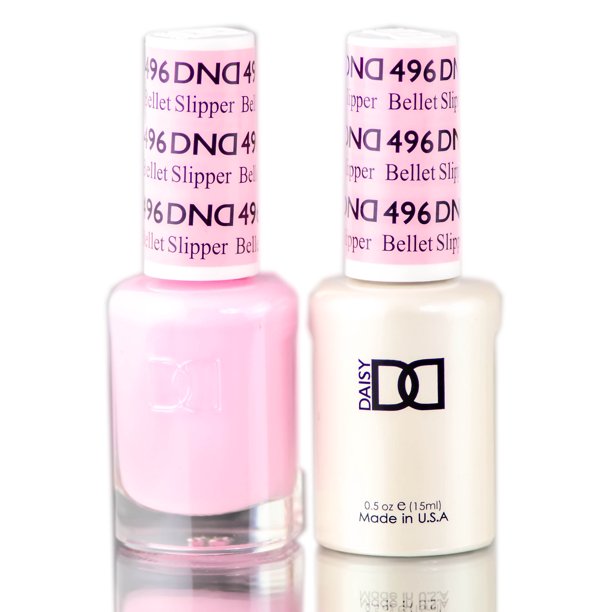 DND Pinks & Orange Duo Gel Ballet Slipper (496) Pack of 1 with