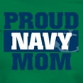 thumbnail image 3 of CafePress - US Navy Proud Navy Mom Women's Dark T Shirt - Women's Traditional Fit Dark T-Shirt, 3 of 4