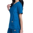 thumbnail image 3 of ScrubZone by Landau Women's V-Neck Scrub Top, Style 70221, 3 of 4