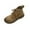 Brown, variant on Dasayo Western Ladies Boots Brown Cowboy Ankle Faux Leather Lace up Round Toe Shoes Womans Shoes 36