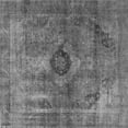 thumbnail image 1 of Ahgly Company Indoor Square Oriental Gray Industrial Area Rugs, 6' Square, 1 of 4