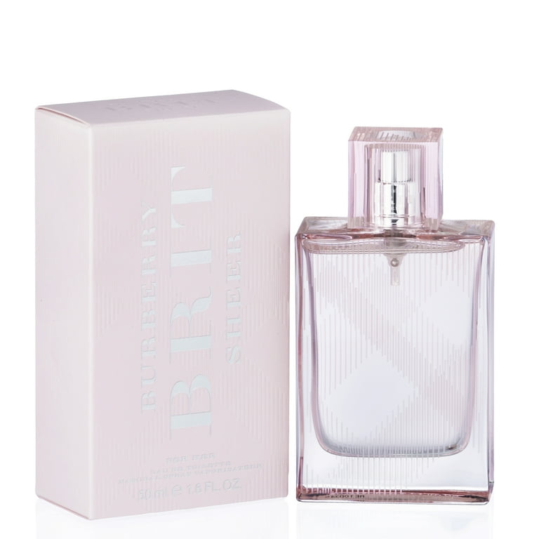 Burberry Brit Sheer Eau de Toilette Spray Perfume for Women 1.7 Oz