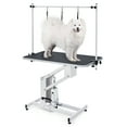 thumbnail image 1 of COZONY Hydraulic Dog Grooming Table with Adjustable Arm & Heavy-Duty Design, 350lbs Limit, 1 of 8