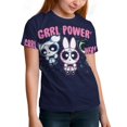 thumbnail image 6 of The Powerpuff Girls Kids Short Sleeve Tee Shirt Novelty Crewneck T-Shirts Unisex Summer Blouse Tops for Boys Girls 110CM, 6 of 8