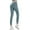 02# Turquoise, variant on High Waisted Leggings for Women Stretchy Tummy Control Yoga Pants Comfy Fashion Tight Skinny Running Thermal Tights Coffee M