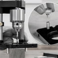thumbnail image 5 of Woodworking Drill Guide, Woodworking Drill Guide Plastic Adjustable Drilling Template Hole Punch Locator for DIY (Black), 5 of 5