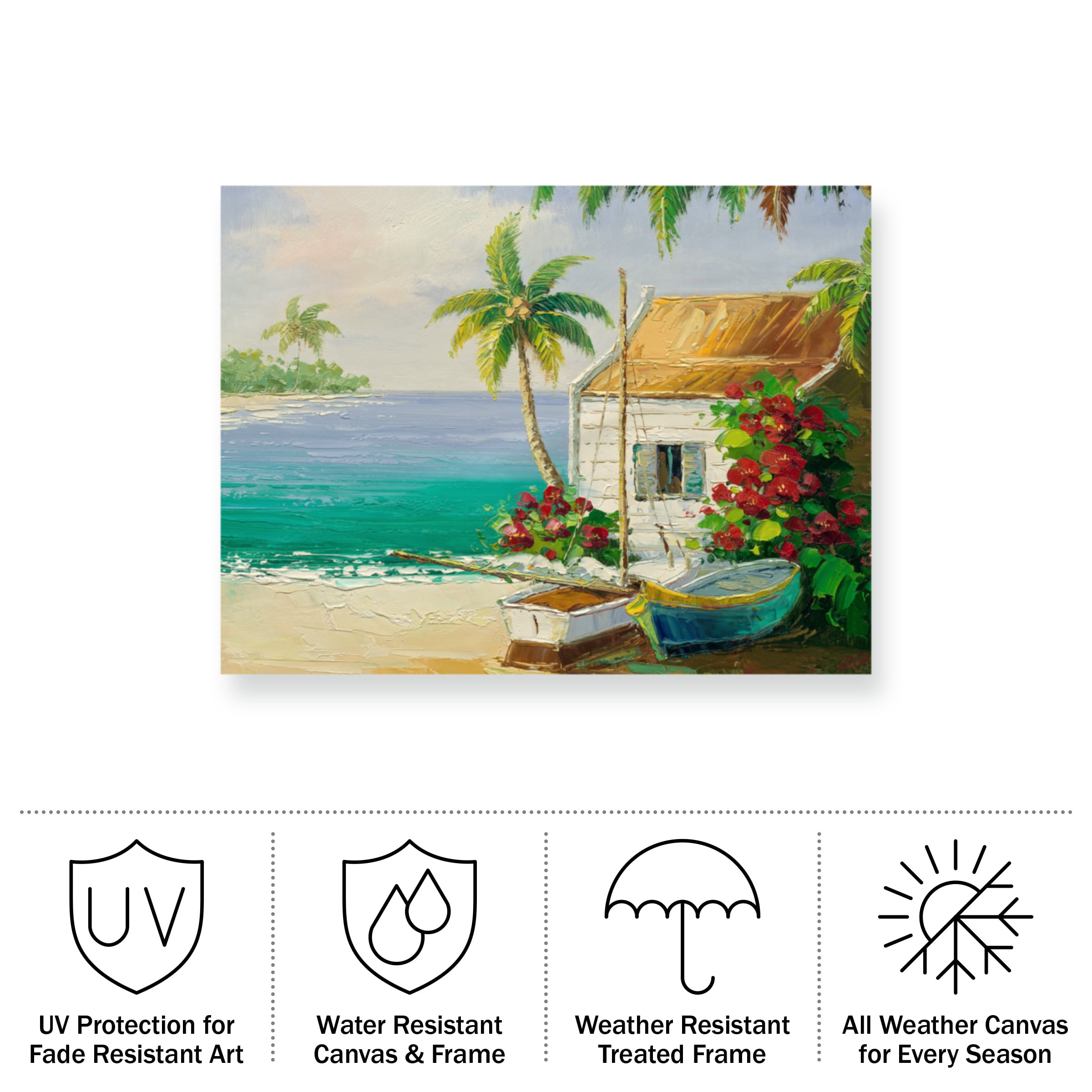 Masters Fine Art 'Key West Breeze' Outdoor All-Weather Wall Decor