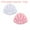Pink, White, variant on Uxcell Inflatable Bath Pillow with Suction Cups, Terry Cloth Covered Neck Support (Pink, White) 2 Pack