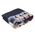 thumbnail image 5 of Your Lifestyle by Donna Sharp County Fair Lightweight Quilted Throw Blanket, 5 of 5