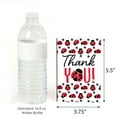 thumbnail image 3 of Big Dot of Happiness Happy Little Ladybug - Baby Shower or Birthday Party Thank You Cards (8 count), 3 of 6