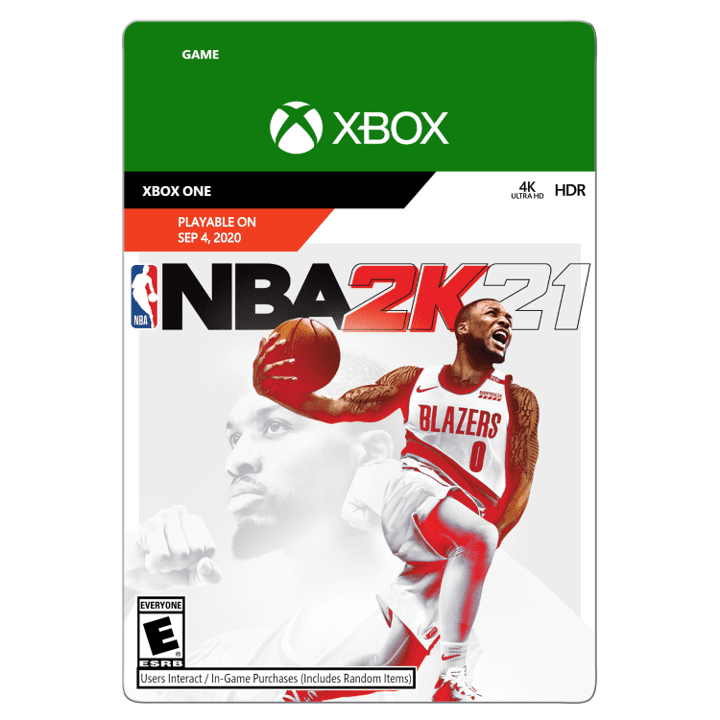 NBA 2K21, Take Two, Xbox [Digital Download], 64984 - Walmart.com